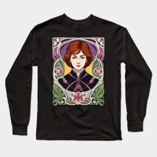 Art Nouveau Long Sleeve T-Shirt